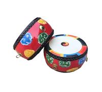 Tamburo Dipinto Su Entrambi I Lati, Uno Strumento A Percussione Utilizzato Dai Fan Per Allietare E Festeggiare, Con Un Suono Forte,60CM