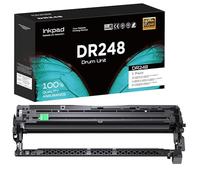Tamburo DR-248CL DR248 Tamburo Compatibile per Brother DR248CL per DCP-L3520CDWE DCP-L3560CDW MFC-L8340CDW MFC-L3760CDW MFC-L3740CDWE HL-L3220CWE HL-L8230CDW HL-L3220CW DCP-L3520CDW (1 Nero)