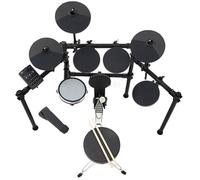 Tamburo Elettronico Portatile Per Prestazioni Professionali, Tamburo Jazz Principianti batteria elettronica(3 Cymbals)