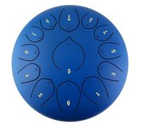 Tamburo etereo in acciaio Do Major, 13 note, 30,5 cm, con custodia, plettri per dita, mazzuole, libro musicale per educazione musicale, guarigione mentale, yoga