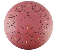 Tamburo etereo in acciaio Do Major, 13 note, 30,5 cm, con custodia, plettri per dita, mazzuole, libro musicale per educazione musicale, guarigione mentale, yoga