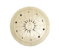 Tamburo fatto a mano con onde naturali per la guarigione del suono, design totem del sole con borsa, ideale per yoga meditazione e sollievo dallo stress