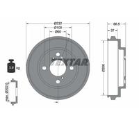 TEXTAR 94044300 Tamburo freno