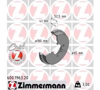 Tamburo freno Assale posteriore per VW LUPO