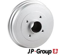 Tamburo freno Assale posteriore rivestito 4063500200 JP GROUP per NISSAN NOTE