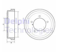 Tamburo freno DELPHI BF531