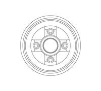 Tamburo freno TRW DB4477