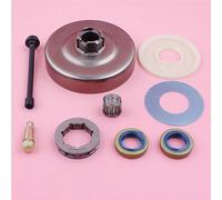 Tamburo frizione 3/8 7 denti corona pignone adatta for Hus 272 268 266 66 61 paraolio F rondella linea motosega sostituzione pezzo di ricambio