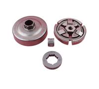 Tamburo frizione 3/8 7 denti corona pignone adatta for motosega 55 51 50 pezzo di ricambio for utensili da giardino con kit cuscinetto ad aghi