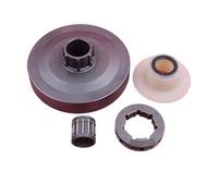 Tamburo frizione .325 7 denti 19 mm corona pignone adatta for motosega 4500 5200 5800 45 cc 52 cc 58 cc parte utensile cuscinetto ad aghi ingranaggio a vite senza fine