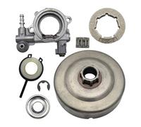 Tamburo frizione motosega adatto for 026 MS260 Pignone a corona Pompa olio Cuscinetto ad aghi Parti di ricambio for motosega Motosierra