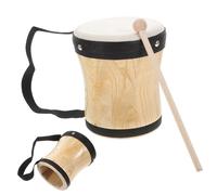 Tamburo Giocattolo Bongo Per Bambini Strumenti Percussione Tamburello