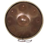Tamburo Handpan Da 22 Pollici In Re Minore, Strumento A Tamburo A Mano Da 10 Note, Tamburo In Acciaio Di Alta Qualità, Con Borsa For Il Trasporto, Supporto, Bacchetta, Strumento Handpan For Adulti