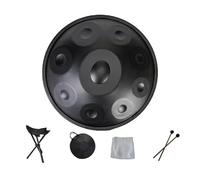 Tamburo Handpan, Handpan In Acciaio Da 22 Pollici Con Borsa, Maglio Per Handpan, Supporto, Percussioni Armoniche, Pan Per Strumenti Professionali, Per Guarigione Del Suono, Rilascio Di Pressione