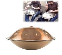 Tamburo In Acciaio Handpan 440Hz/432Hz 9 Note / 10 Note Strumento A Percussione Professionale, Musica Elegante Ed Eterea, Per Educazione Musicale/concerto/yoga Curativo Della Mente (Color : 9 notes-4