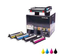 Tamburo Lexmark C540X74G Originale per C544/X544 Multicolore (Nero/C/M/G)