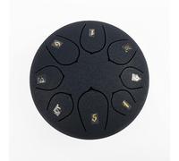Tamburo linguistico in acciaio, strumento a percussione a 8 note, 15,2 cm, strumento per la meditazione, lo yoga e lo zazen, suono etereo per la guarigione mentale e le esibizioni (tipo - 15)