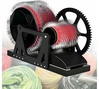 Tamburo manuale in lana per una rapida miscelazione dei colori e miscelazione delle fibre, ideale per progetti fai da te e artigianato