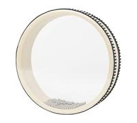 Tamburo marino, tamburo per perle ondulate, strumento sonoro bifacciale, percussione, strumento di guarigione del suono con guscio in legno duro per meditazione e relax