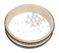 Tamburo Oceanico In Acero Trasparente Tamburo A Perle Ideale Strumento Musicale Percussivo Per Bambini Per Sviluppare Potenziale Musicale Con Materiale Acero E Design Semplice Adat