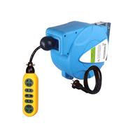 Tamburo per cavi, 10M Cavo di alimentazione retrattile automatico Bobina di filo Telescopico 1.5MM2 Cavo tamburo Cavo elettrico Bobina di alimentazione Tubo flessibile Bobina 3000W