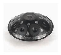 Tamburo Per Handpan, In Re Minore 432Hz/440Hz Strumento A Percussione Professionale Handpan In Acciaio, 9/10/12 Note, 22 Pollici, Set Di Tamburi Hand Pan, Per Meditazione, Yoga(10 Notes(432HZ))