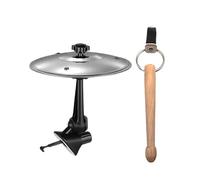 Tamburo per la Plancia Auto | Gadget Decorativo In Acciaio Inossidabile Per Strumenti Universali | Divertimento Musicale su Ventilazione Auto | Per Adulti, Amanti Della Batteria, Famiglia E Amici