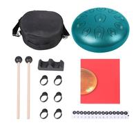 Tamburo per lingua facile da imparare da 8 pollici con 11 note per principianti e bambini, lezioni di musica, divertente giocattolo musicale