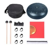 Tamburo per lingua facile da imparare da 8 pollici con 11 note per principianti e bambini, lezioni di musica, divertente giocattolo musicale