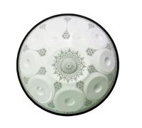 Tamburo Per Lingua Handpan - Tamburo A Percussione In Acciaio, Strumento Per Handpan Da 22 Pollici Mandala Tank Drum Strumento A Percussione In Acciaio Con Borsa Da Viaggio 440 Hz(12Notes)