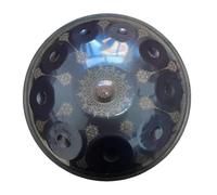 Tamburo Per Lingua Handpan - Tamburo A Percussione In Acciaio, Strumento Per Handpan Da 22 Pollici Mandala Tank Drum Strumento A Percussione In Acciaio Con Borsa Da Viaggio 440 Hz(9Notes)