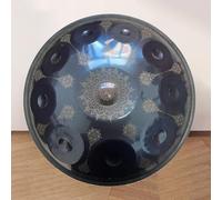 Tamburo Per Lingua Handpan - Tamburo A Percussione In Acciaio, Strumento Per Handpan Da 22 Pollici Mandala Tank Drum Strumento A Percussione In Acciaio Con Borsa Da Viaggio 440 Hz(12Notes)