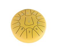 Tamburo per lingua in acciaio 11 note D Key Strumento a percussione portatile con mazzuole Supporto per bacchette Copertura protettiva per le mani Adesivi per bilancia musicale Borsa per il trasporto