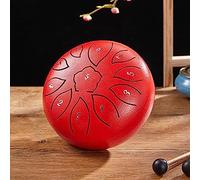 Tamburo Per Lingua In Acciaio 6 Pollici 11 Note Tamburo Handpan Con Chiave C Strumento A Percussione Di Qualità Del Suono Puro Con Borsa Di Stoccaggio Adesivo Fonetico Mazze Per Tamburi E Di