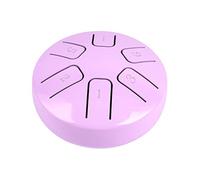 Tamburo per lingua in acciaio a 6 note, strumento a percussione zen con bacchette per principianti educazione musicale concerto guarigione mentale yoga meditazione