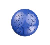 Tamburo per lingua in acciaio da 30,5 cm, 11 note, strumento a percussione a mano con borsa per libri musicali e battenti, per yoga, meditazione, concerti ed educazione musicale, blu