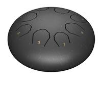 Tamburo per pioggia da giardino esterno,tamburo per pioggia, tamburo chakra per pioggia, tamburo per pioggia per giardino esterno quando piove (Nero, 6 Inch)