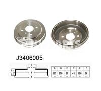 TAMBURO PT102NP 8DT355301011 2668S 42431-87709