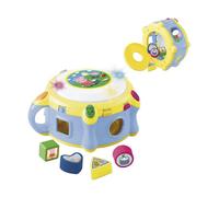 Grandi Giochi Peppa Pig Tamburo elettronico Musicale, Colore Assortiti, M, 2327