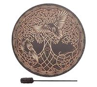 Tamburo sciamanico bodhran, Albero della vita con bacchette Tamburo etereo Tamburo a mano Simbolo Decorazione for la casa Tamburo for adulti Kit di batteria