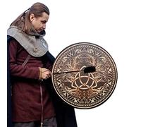 Tamburo sciamanico | Tamburo celtico sacro | Tamburello celtico sacro strumenti pirata sciamano leggero Tamburello regolabile Membrana vegetariana Baogao