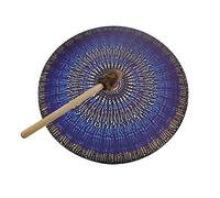 Tamburo sciamanico - Tamburo sciamanico spirituale | Strumento musicale siberiano riutilizzabile | Tamburo misterioso per meditazione e yoga | Tamburo manuale multiuso in legno