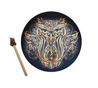 Tamburo Sciamano, Tamburo alchimico di Luna, Owl's Bass Divine Sound Siberiano, Musica Spirituale, Tamburo scamano, Profondo Basso, Voce di Dio, Regalo