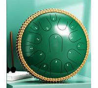 Tamburo spirituale vuoto for principianti 15 note for adulti di grado professionale Colore Tamburo vuoto in acciaio Vuoto Mingle Strumento a tamburo a mano