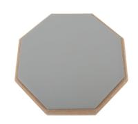 Tamburo Tamburo Cuscinetto 8 Pollici, Md196 Silenziosi Tamburo Esercitati Migliora le Tue abilità, Tappetino di Pratica del Tamburo Silenzioso in Gomma con 2 Paia di Bacchette