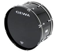 GEWA tamburo da marcia grande, fusto in pioppo nero, 22 x 10", 6 tiranti, pelli Remo USA, incl. gancio per cintura o carrier