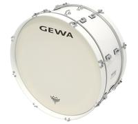 Gewa 892226 Tamburo da Marcia Grancassa 26 X 12", Bianco