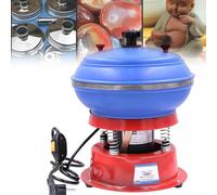 Tamburo vibrante per lucidatura, lucidatrice per manicotti e lucidatrice per gioielli e macchina di finitura per parti metalliche Pietre preziose Accessori per auto Giada Gioielli