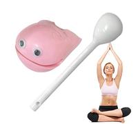 Tamburo Zen Blocco Temple, Strumento buddista Zen a Occhi Piccoli Occhi - Strumento a percussione buddista per Ornamento Monaco Home Office Decorazione Feng Shui Tumotsit