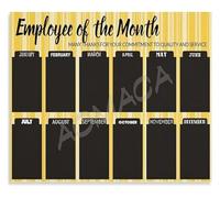 TAMDDBPJD Employee Appreciation Month Display Canvas Print Wall-Art for Corporate Office or Reception Area Decor(Framed,08x12inch(20x30cm))